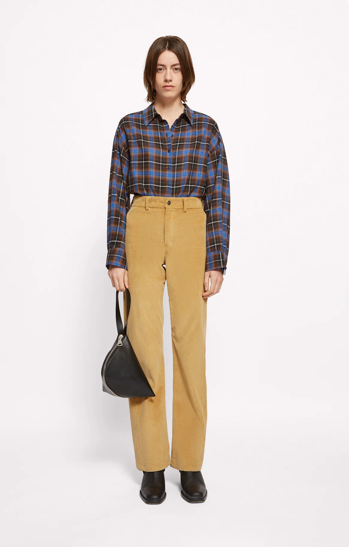 SAC FORTUNE COOKIE CUIR NOIR - Image 5